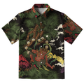 Japanese Yokai Button-up Shirt