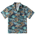 Peacock With Open Tail Aloha Hawaiian Shirt