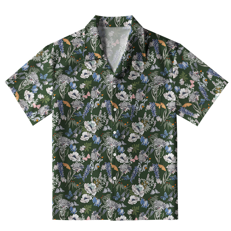 Garden Blooms Aloha Hawaiian Shirt