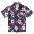 Japanese Fox Mask Aloha Hawaiian Shirt