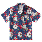 Japanese Fox Mask Aloha Hawaiian Shirt