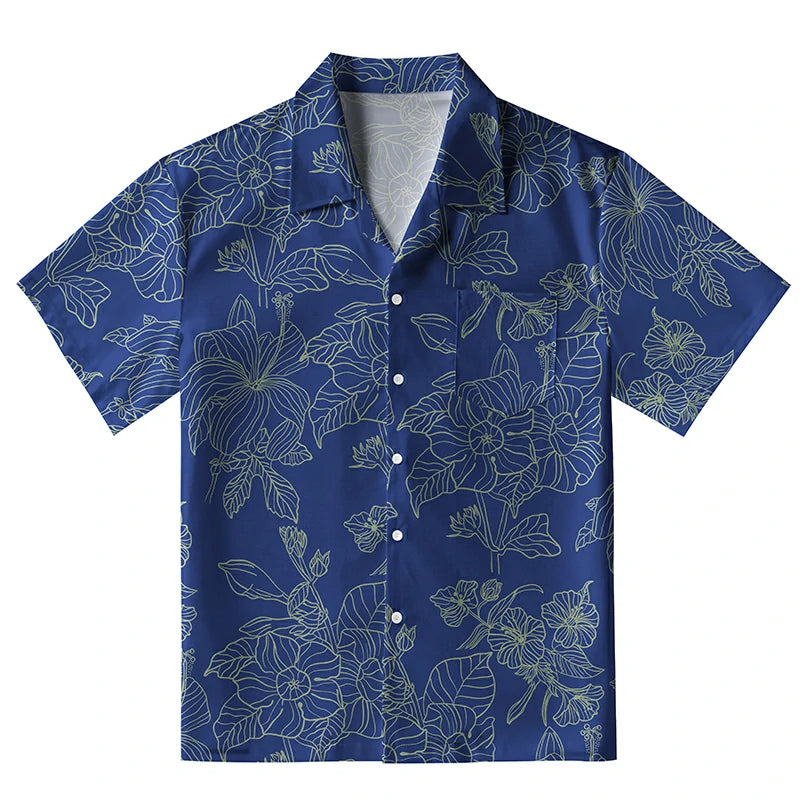 The Artistic Beauty Of Flowers Aloha Hawaiian Shirt
