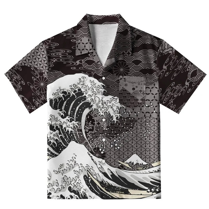Great Wave Off Fuji Aloha Hawaiian Shirt