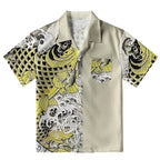 Funny Frog Riding Koi Aloha Hawaiian Shirt
