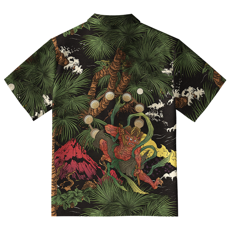 Japanese Yokai Aloha Hawaiian Shirt