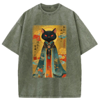 Unisex Master Your Chaos, Protect Your Peace Washed T-Shirt