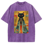 Unisex Master Your Chaos, Protect Your Peace Washed T-Shirt