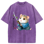Unisex Heavy Sword, Strong Heart Washed T-Shirt