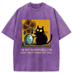 Unisex Blame The Words, Not Me Washed T-Shirt
