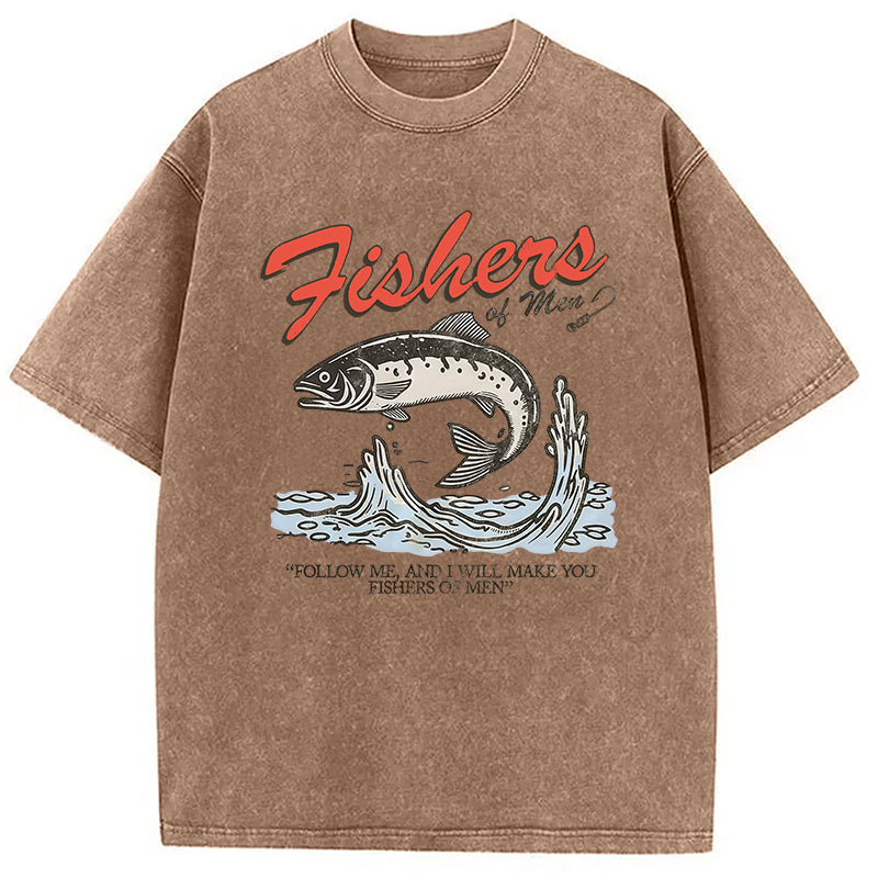 Fishers of Men Washed T-Shirt