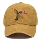 Hummingbird Haven Washed Cap