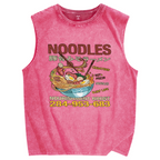 Pork bone miso ramen Vintage Distressed Washed Tank Top