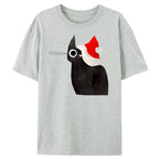 Black Cat and Santa Hat  Classic T-Shirt