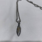 Retro Wishing Stone Necklace