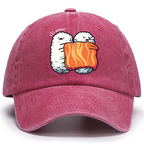Sleeping Sushi Again Cotton Hat