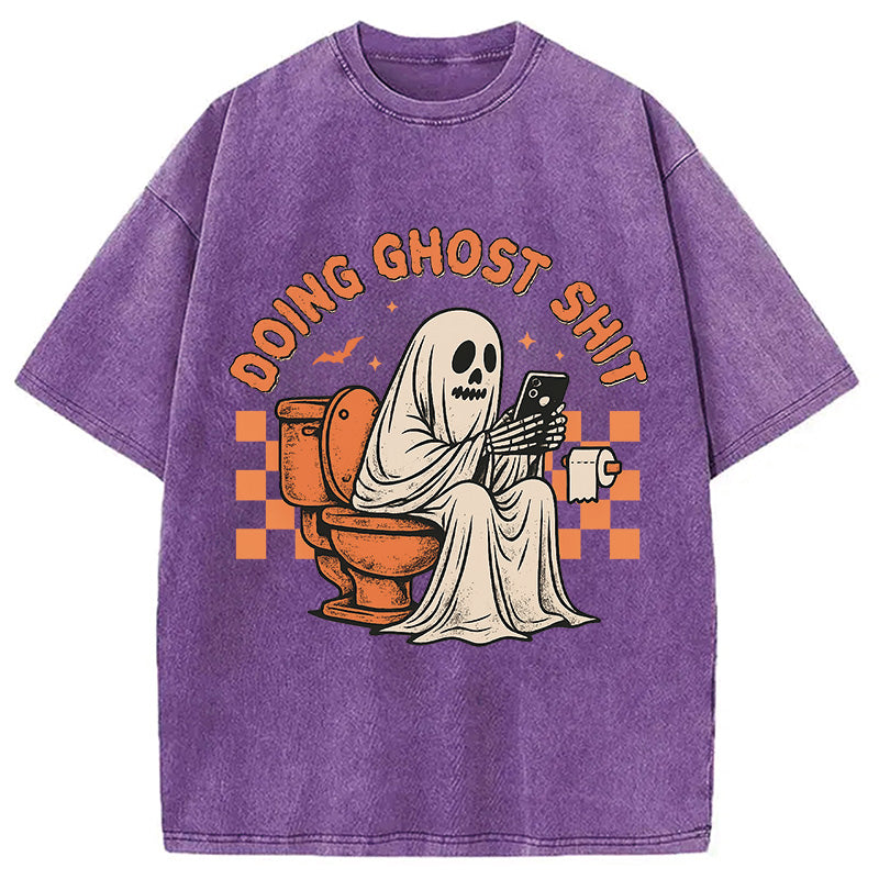 Doing Ghost Shit Washed T-Shirt