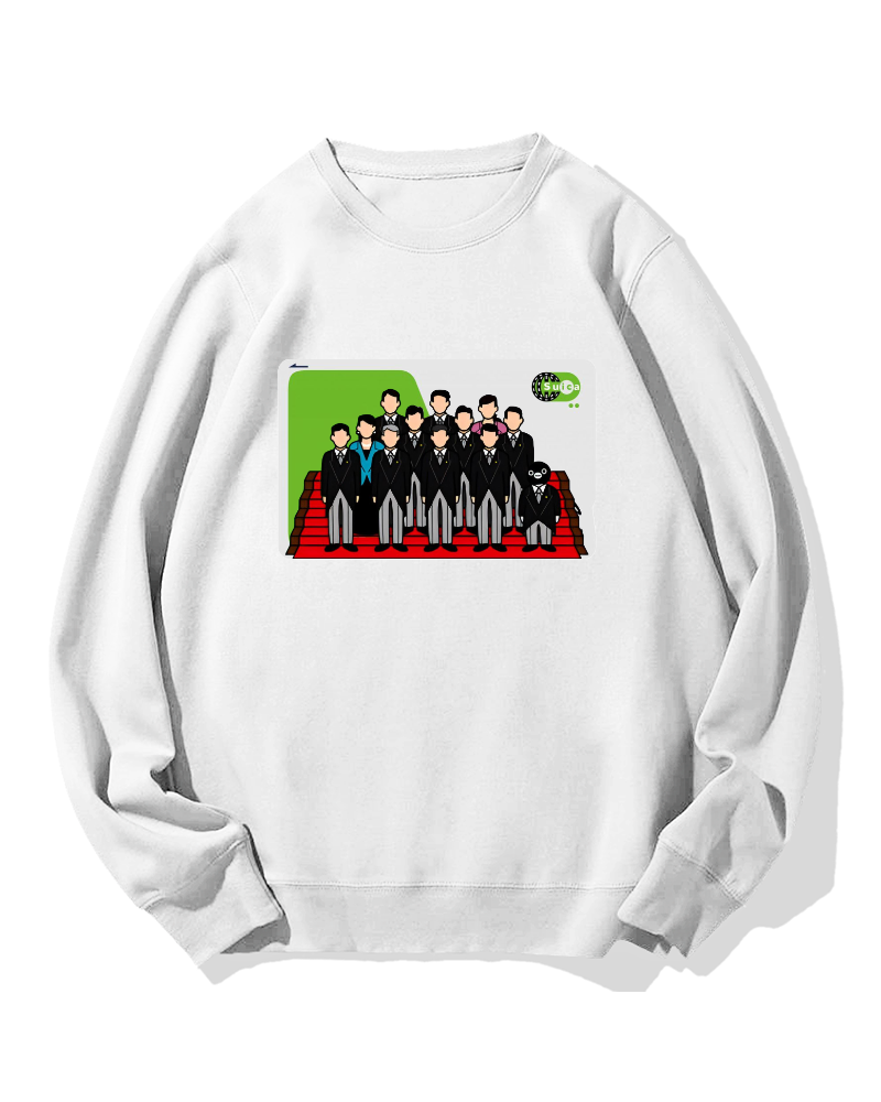 Suica Minister Cotton Sweatshirt