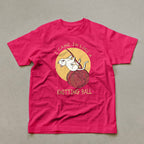Wool Ball Cat Pattern Unisex Prints T-Shirt