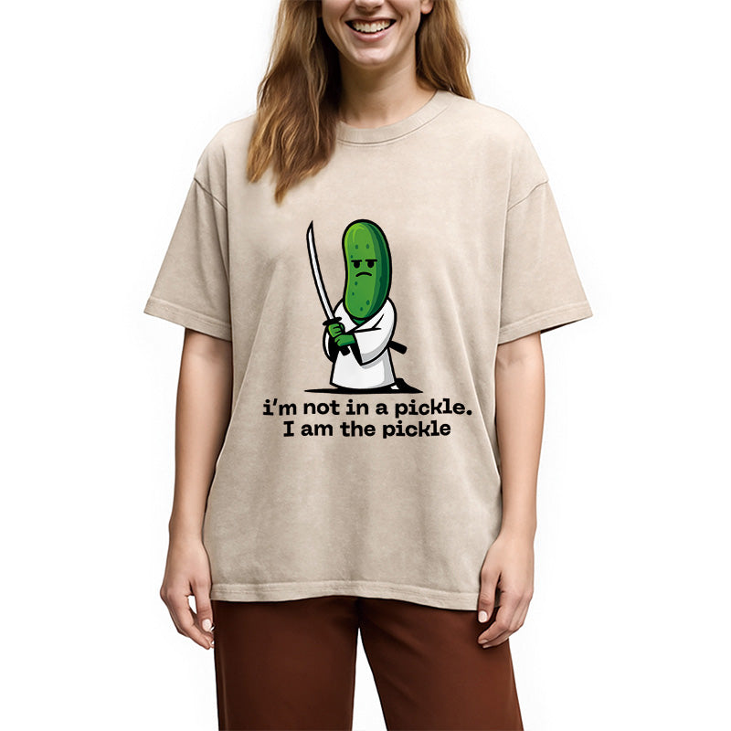 I'm Not In A Pickle Washed T-Shirt