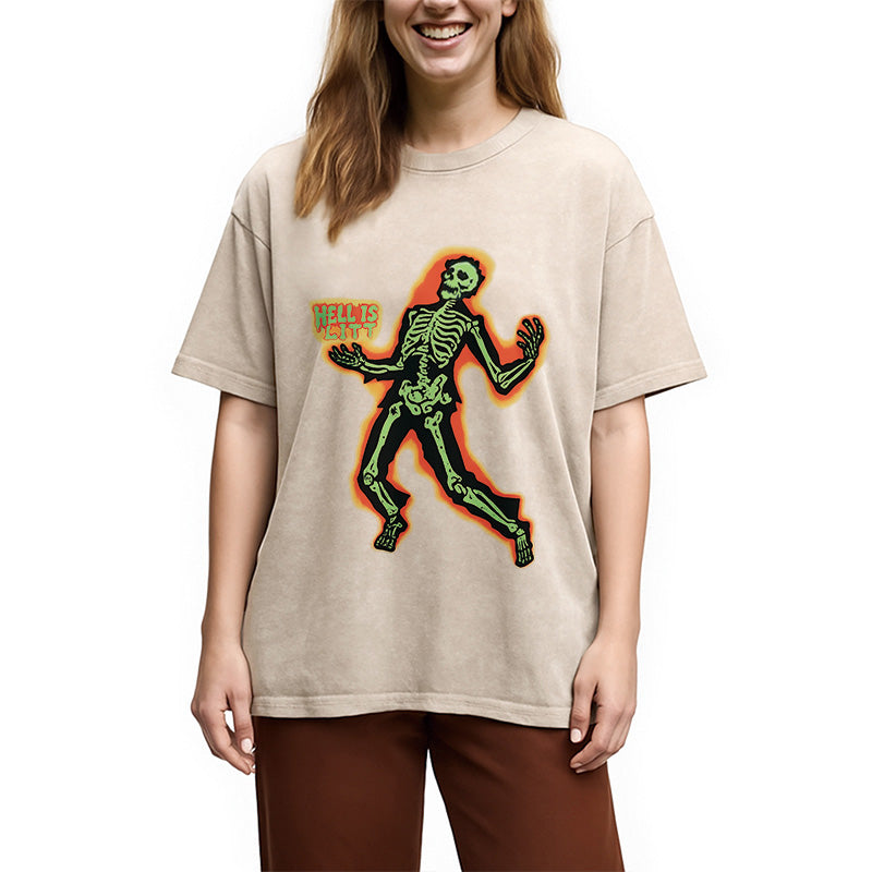 HELL IS LIT Washed T-Shirt