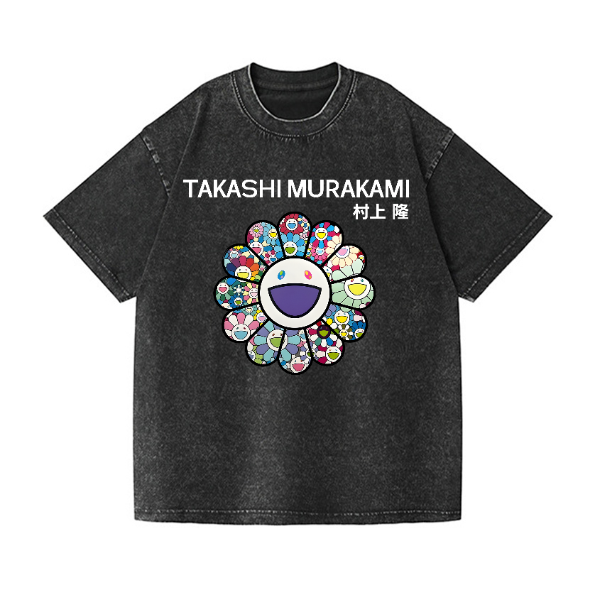 Japan Vintage Wash Japanese Design T-Shirt