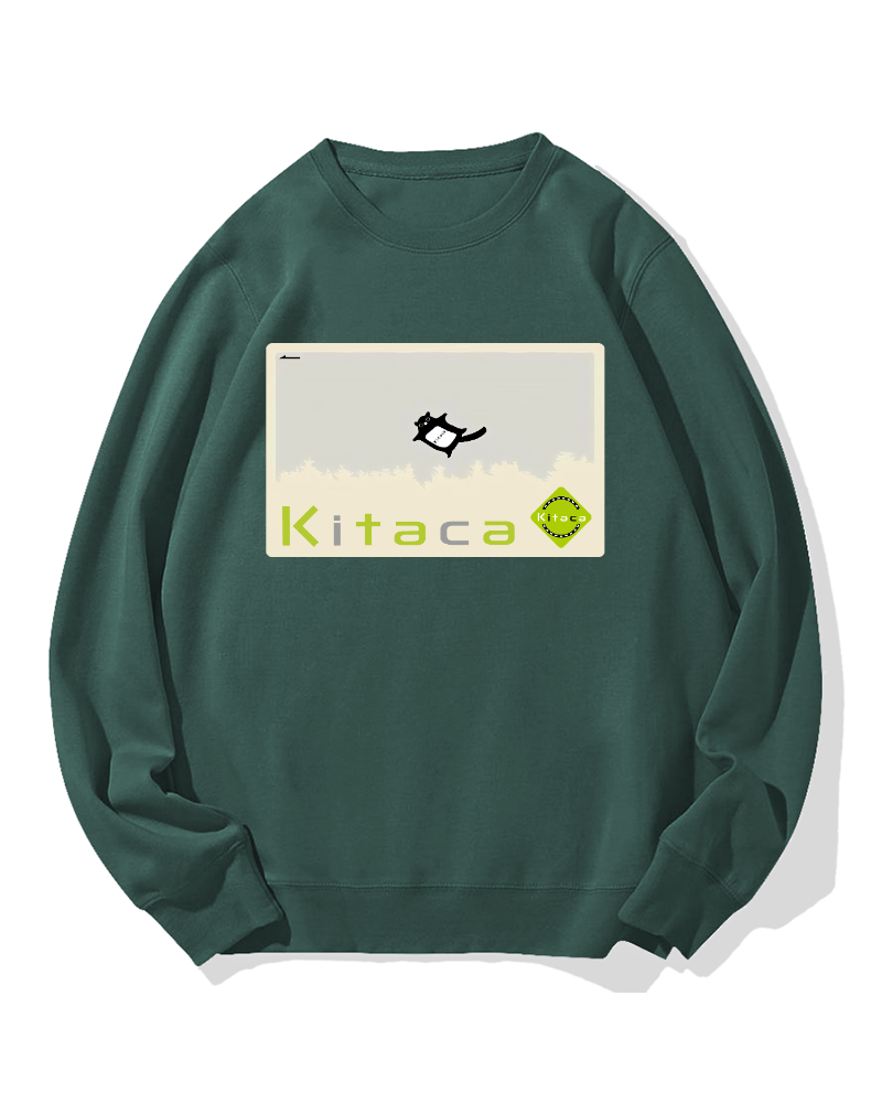 Kitaca in Hokkaido Japan Cotton Sweatshirt