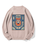 Ramen Temple Cotton Sweatshirt