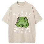 Head Empty Frog Washed Vintage T-Shirt