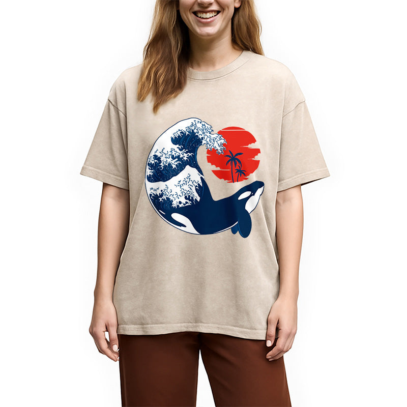 The Killer Wave Washed T-Shirt