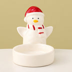 Christmas Ceramic Candle Holder