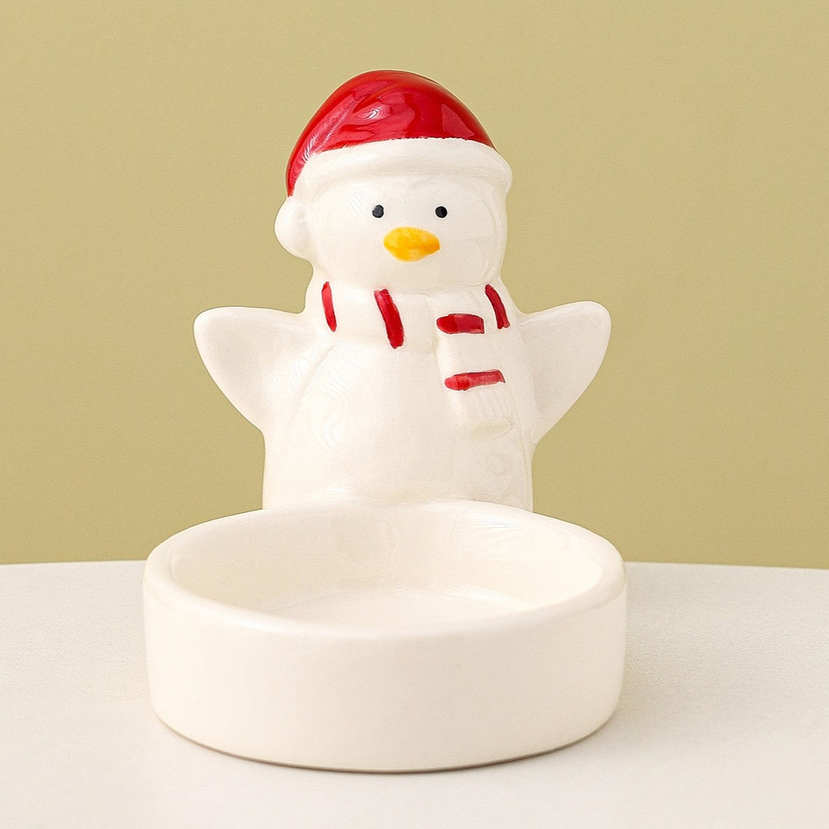Christmas Ceramic Candle Holder
