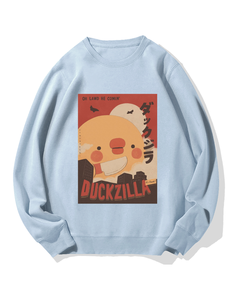 Duckzilla Cotton Sweatshirt