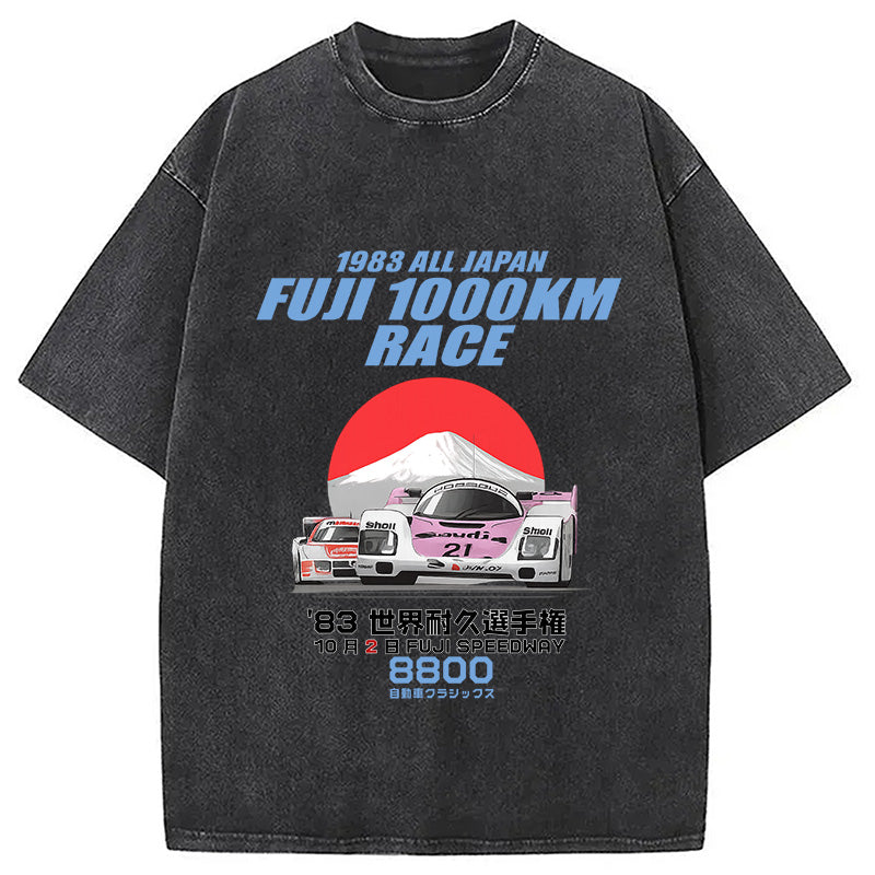 1983 FUJI 1000KM Washed T-Shirt