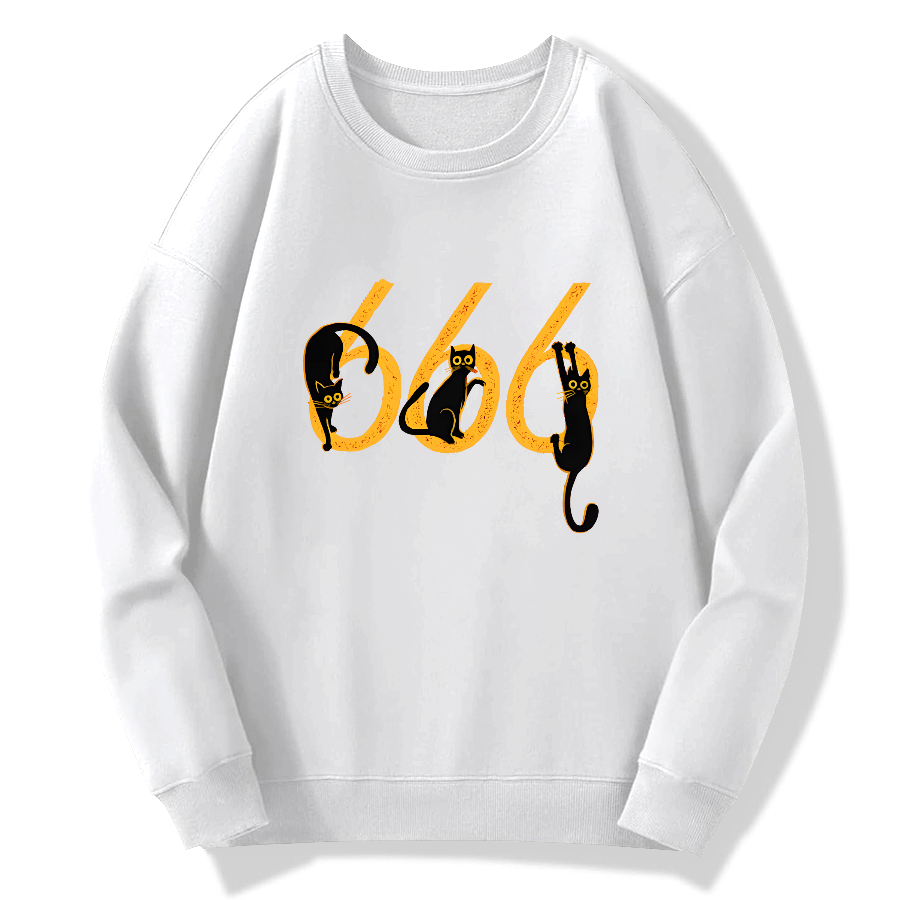 CAT 666 Cotton Pullover Sweatshirt