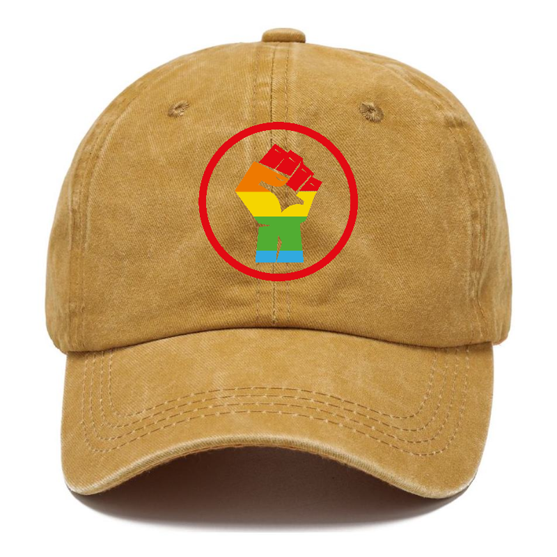 LGBT Pride 43 Washed Cap