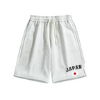 Japan Flag Cotton Casual Shorts