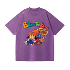 PaRappa the Rapper Vintage Wash Japanese Design T-Shirt