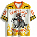 Rebel Crew No Second Thoughts Jersey Shirts