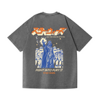 Star Wars Vintage Wash Japanese Design Back Art T-Shirt