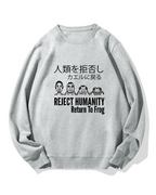 Reject Humanity Return To Frog Cotton Sweatshirt