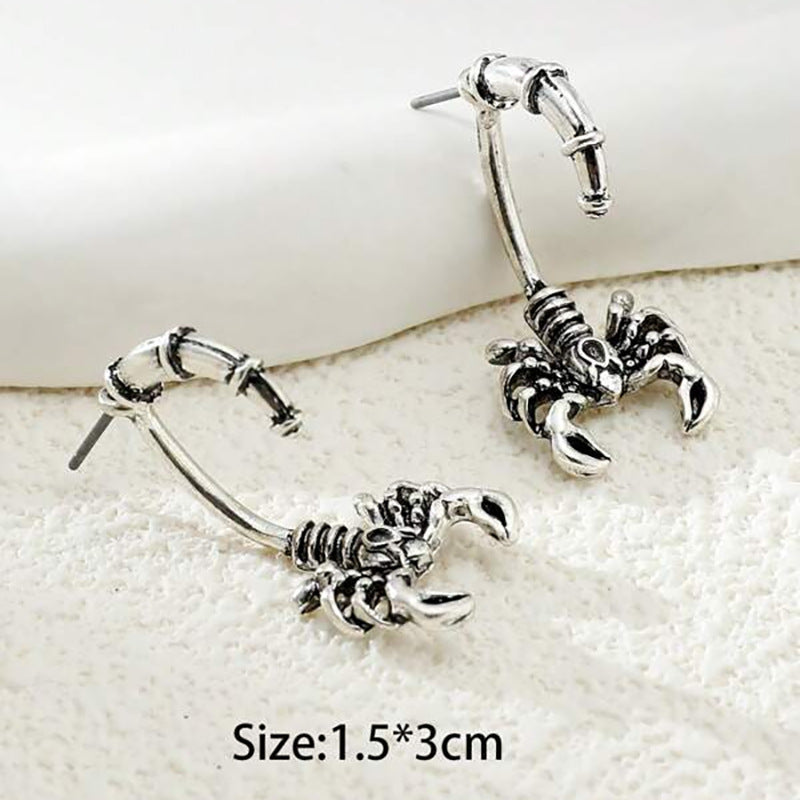 Vintage scorpion ear studs