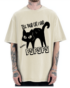 Attract Cats Vintage Washed T-shirt