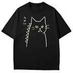 Unisex Annoyed Kyattojira Printed Tee