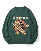 Giant Turtle Cotton Sweatshirt