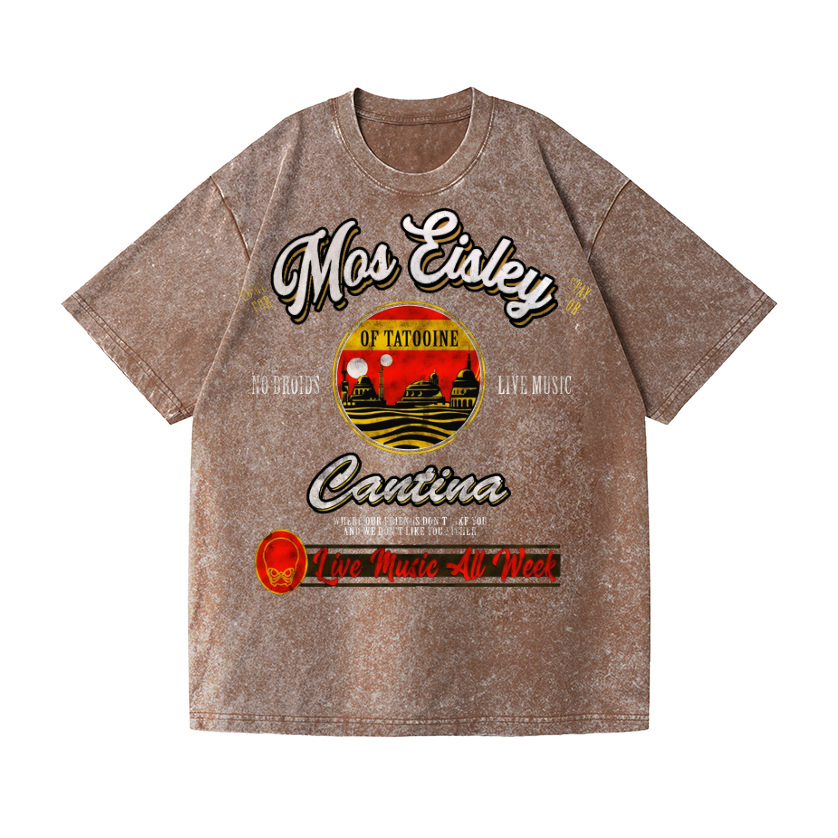 Mos Eisley Cantina Vintage Wash Japanese Design T-Shirt