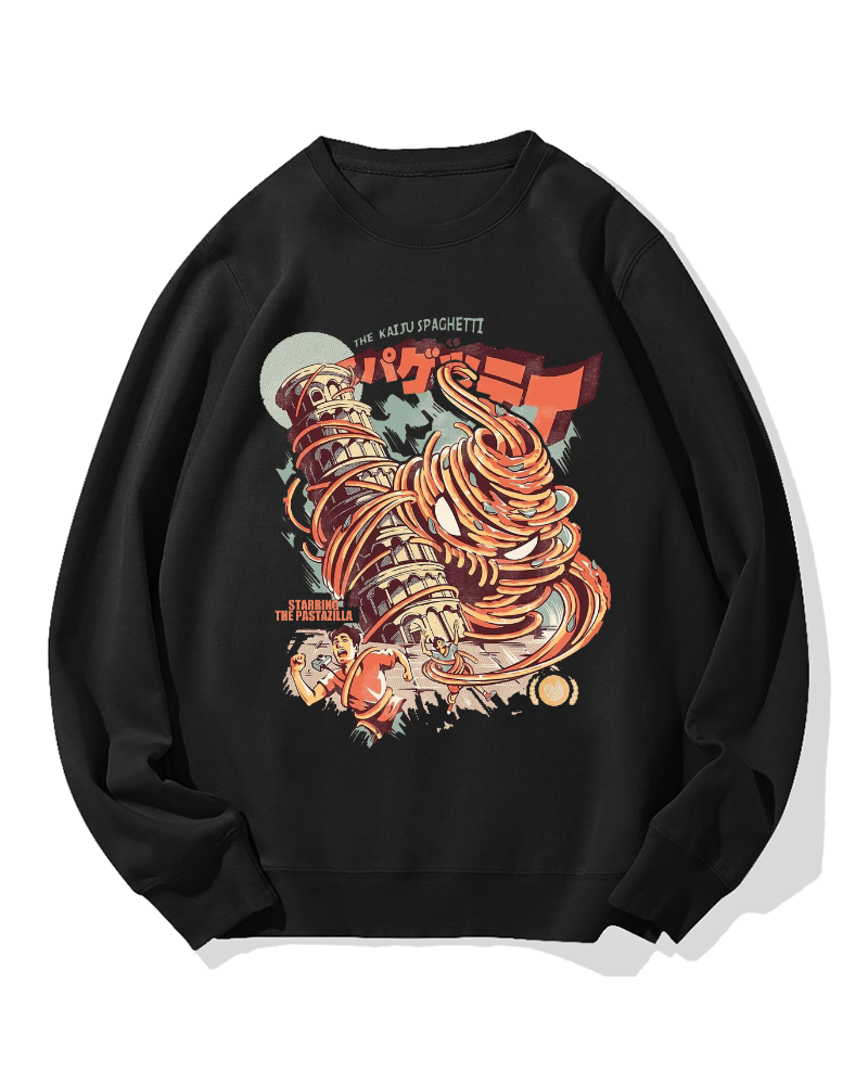 Spaghetti Monster Cotton Sweatshirt