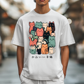 Cat Japanese Style Classic Tee