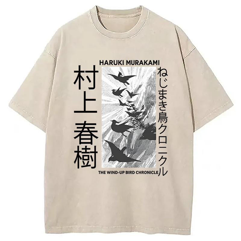 Wind-Up Bird Chronicle Washed T-Shirt