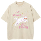 I'm Gringe But I'm Free Washed T-Shirt