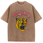 Vintage Hashin Tigers Japanese Baseball Washed T-Shirt